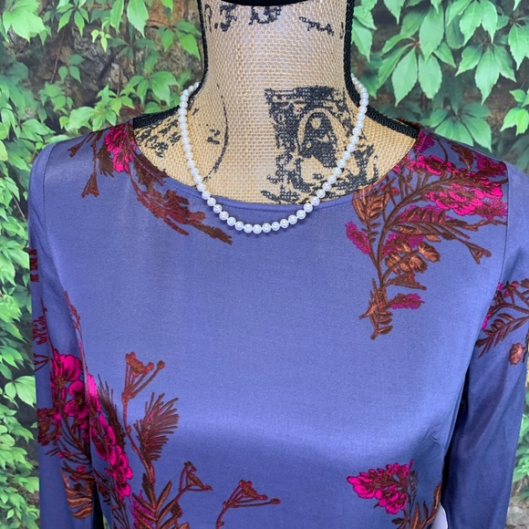 NWT LEITH Satin Trumpet Sleeve Mini Dress, S - Picture 5 of 14